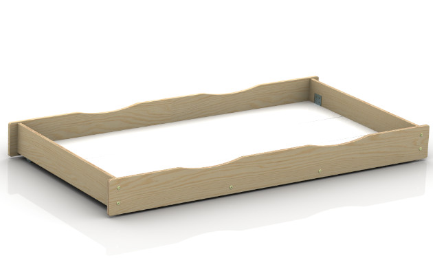 Drewniana szuflada do przechowywania